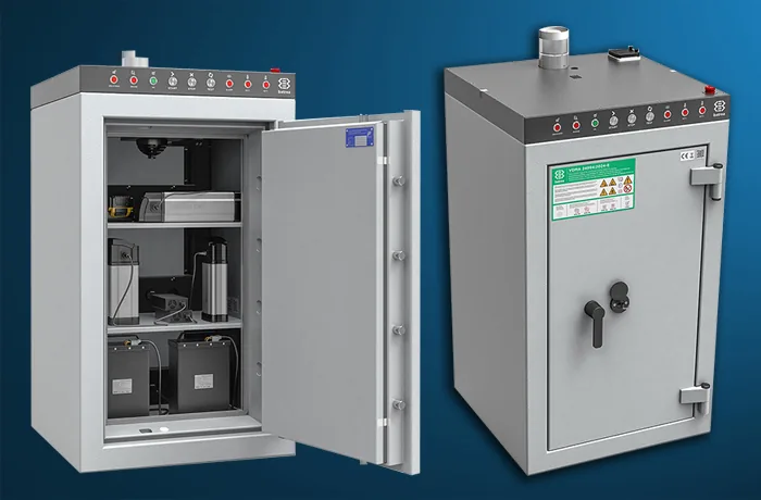 Batterielagerschrank Widerstandsgrad I/O30, I/O60